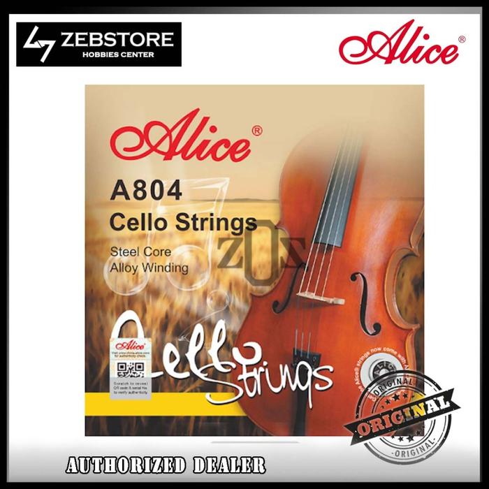 Jual Senar String Cello Alice A804 4/4 Nylon Core - Kota Bandung ...