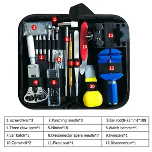 alat service jam /reparasi jam tangan/jackly watch repair tool set kit