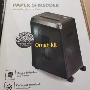 mesin penghancur kertas krisbow papper shredder S4210M Upgrade dari S433 HEAVY DUTY ORI