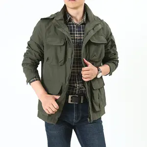 jaket pria kantong banyak