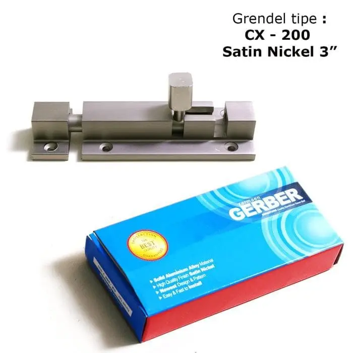 Grendel Pintu Gerber CX-200 / 3"MSN