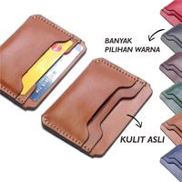 Gambar dompet kartu kulit asli card wallet slim wallet card holder PHWL945 - Hitam dari tilurut Kab. Garut 1 Tokopedia