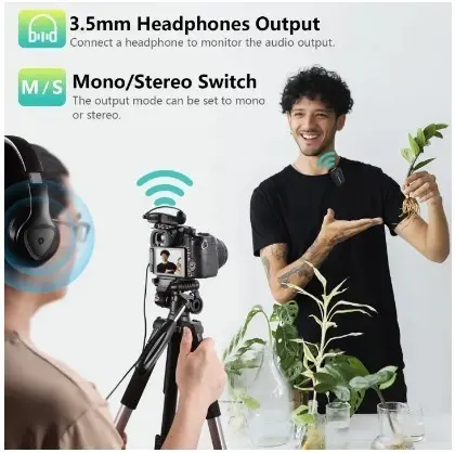 Saramonic Blink 500 B2 Dual Channel Wireless Omni Lavalier Microphone 3