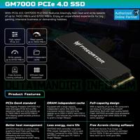Gambar Acer Predator GM7000 SSD 512GB 1TB 2TB 4TB 8TB - M.2 2280 NVMe PCIe Gen4.0 x4 - 512GB  dari Duta Mandiri Infokom Kota Administrasi Jakarta Pusat 2 Tokopedia