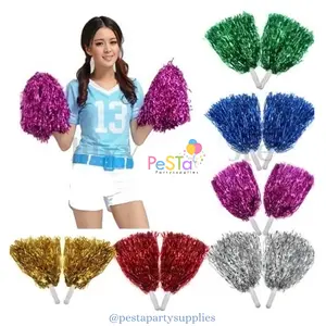 Pom-pom Nari Rumbai Foil//Rumbai Foil Suporter//Pom-pom Cheerleader_peSTapartysupplies