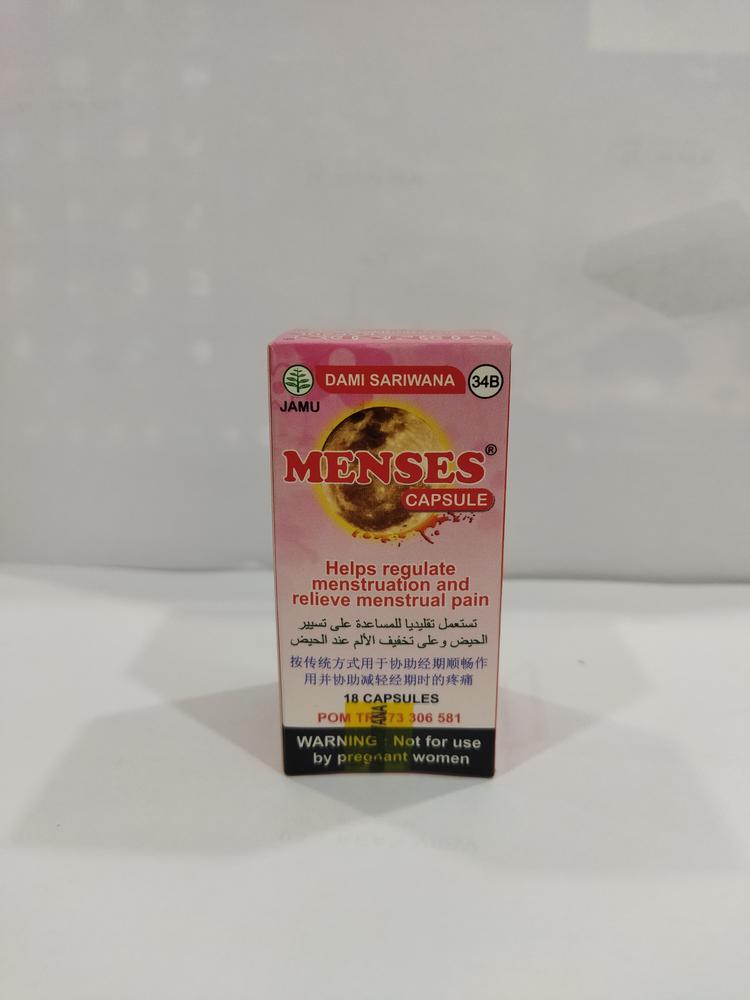 menses herbal isi 18 kapsul