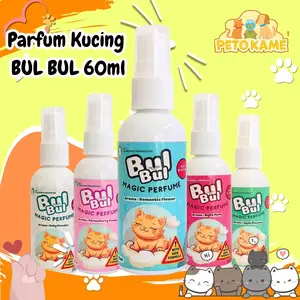 Holycatlabs Parfum Kucing BUL BUL 60ml | Perfume Aman Terjilat Non Alkohol Wangi Sepanjang Hari