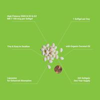 Gambar Upnourish Liposomal Vitamin D3 K2 MK7 365 Softgels dari Tokovita1981 Kota Administrasi Jakarta Utara 5 Tokopedia