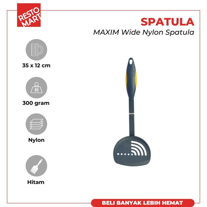 Gambar Wide Nylon Spatula MAXIM Nylon (1596022) dari Restomart Kitchen Solution Kota Administrasi Jakarta Pusat Tokopedia
