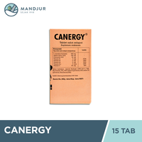 Gambar Canergy 15 Tablet - Suplemen Pendamping Diet / Suplemen Fitnes dari Apotekmandjurofficial Kota Administrasi Jakarta Pusat 3 Tokopedia
