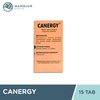 Gambar Canergy 15 Tablet - Suplemen Pendamping Diet / Suplemen Fitnes dari Apotekmandjurofficial Kota Administrasi Jakarta Pusat 2 Tokopedia