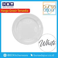 Gambar Indo Keramik Plain White B&B Plate 6.5 in (PC-6.5) Piring Kue dari Bursa Dapur Mall Kota Administrasi Jakarta Barat 1 Tokopedia