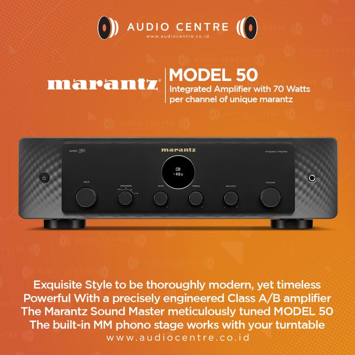 Gambar Marantz Model 50 Model50 Integrated Amplifier with 70W per channel sound master tuned dari Audio Centre Official Kota Administrasi Jakarta Barat Tokopedia