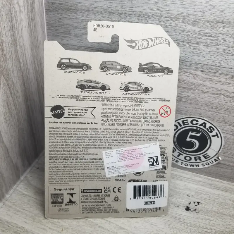 hotwheels 92 honda civic eg 3