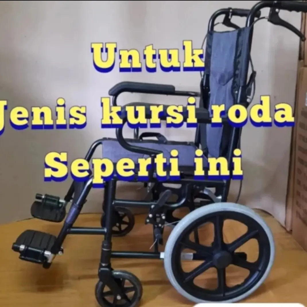 Ban kursi roda karet mati ukuran 16 slim