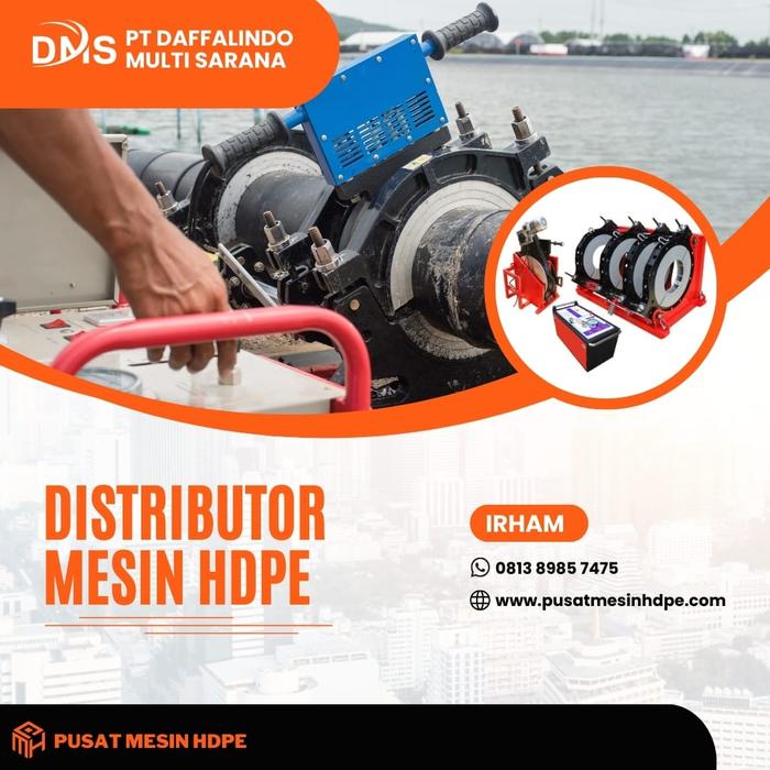 Gambar Pusat Distributor Mesin Las Hdpe 200mm Manual - Ready Mesin di Jakarta dari PUSAT MESIN HDPE Kota Administrasi Jakarta Timur Tokopedia