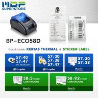Gambar PRINTER BLUETOOTH THERMAL KASIR ECO 58D BLUEPRINT ( USB + Bluetooth + RJ11 ) dari mdpsuperstore Kota Palembang 4 Tokopedia