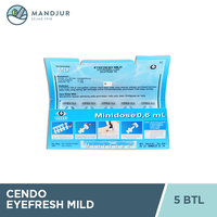 Gambar Cendo Eyefresh Mild Minidose 0.6 mL - Obat Tetes Iritasi Mata dari Apotekmandjurofficial Kota Administrasi Jakarta Pusat 2 Tokopedia