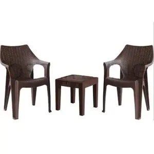 Kursi sender tamu teras anyaman rotan set 2kursi+1meja teras kotak