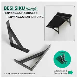 RAK SIKU BESI, AMBALAN, HAMBALAN , RAK DINDING SH20-C