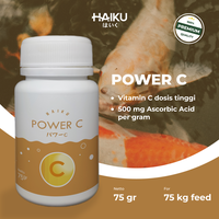 Gambar Haiku Power C - Vitamin C Dosis Tinggi Penambah Daya Tahan Tubuh & Imun Booster Ikan Hias - 75 gram dari Haiku Indonesia Kota Bandung 1 Tokopedia