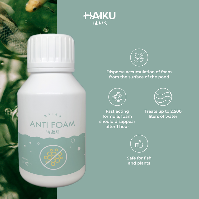 Gambar Haiku Anti Foam Penghilang Busa Sekejap 1L untuk Kolam Ikan & Aquarium Menghilangkan Busa Cepat Aman untuk Ikan dan Tumbuhan dari Haiku Indonesia Kota Bandung Tokopedia