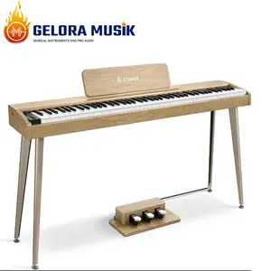 Digital Piano Donner DDP-60 Light Wood Grain