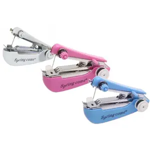 Sewing Machine Alat Mesin Jahit Tangan Mini Stapless Baju Celana Singer Staples