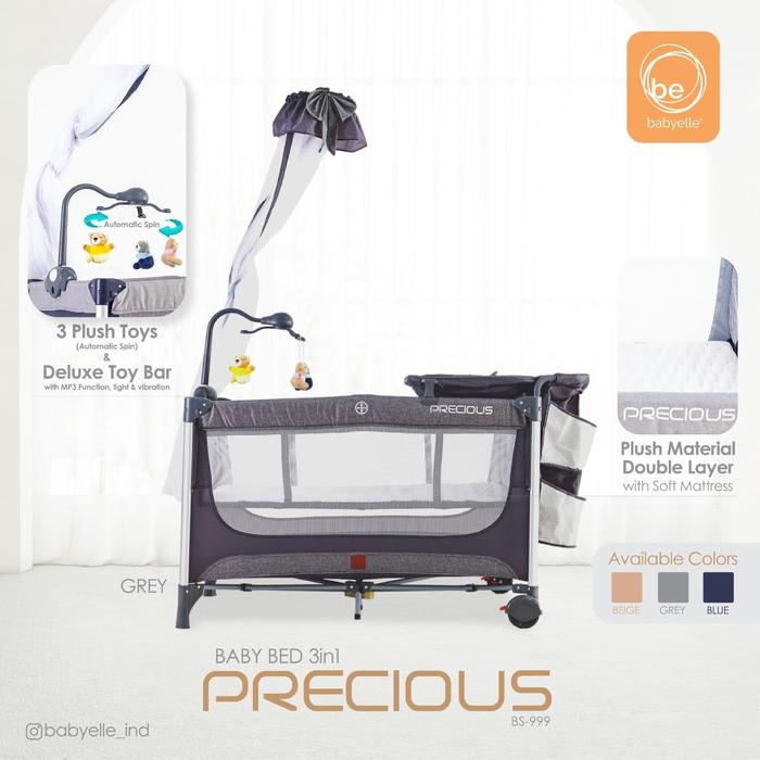 Gambar Babyelle Precious Deluxe 3in1 Baby Box BE 999 XLR - Navy Blue dari Babyelle Indonesia Kota Administrasi Jakarta Barat 5 Tokopedia