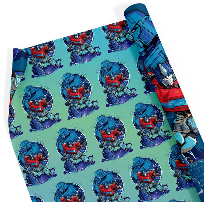 Gambar WRAPPING PAPER - KERTAS KADO - TRANSFORMERS - TF185 dari Something Sweet Cards Kota Administrasi Jakarta Utara Tokopedia