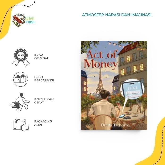 Gambar Pre Order - Buku Novel Act Of Money By Dinda Delvira - Bumi Fiksi dari Bumifiksimedan001 Kota Medan Tokopedia