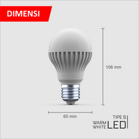 Gambar Beli 2 Gratis 1 ATAMA LED Tipe 6 Kuning CCT 3000K dari ATAMA Official Store Kota Surabaya 5 Tokopedia