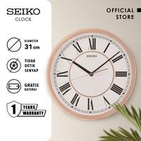Gambar Jam Dinding Seiko Analog Bulat QXA665P Rose Gold 31cm Original dari SEIKO Clocks Kota Administrasi Jakarta Barat 1 Tokopedia