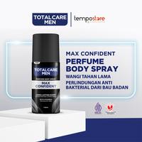 Gambar Total Care Men Perfume Body Spray Max Confident 150ml [1pcs] - Wangi Tahan Lebih Lama dari TempoStore Kota Administrasi Jakarta Timur 2 Tokopedia