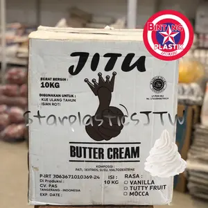 JITU Butter Cream HALAL 250 Gram / WhipCream / Krim Dekorasi Kue Lezat & Siap Pakai