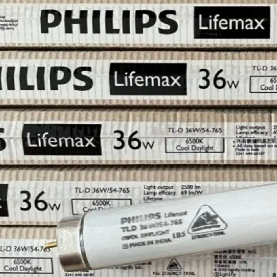 Lampu Neon TLD TL 36W Watt 120 Cm Phillips - Putih