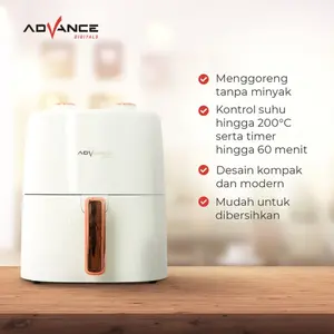 Advance Electric Air Fryer ADF-401  4 Liter 1000 Watt