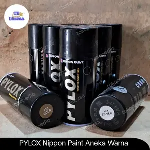 Pilox / Pylox Gold 123 Pilok Emas / Pylox Silver 124 Perak Pilok Aneka Warna NipponPaint