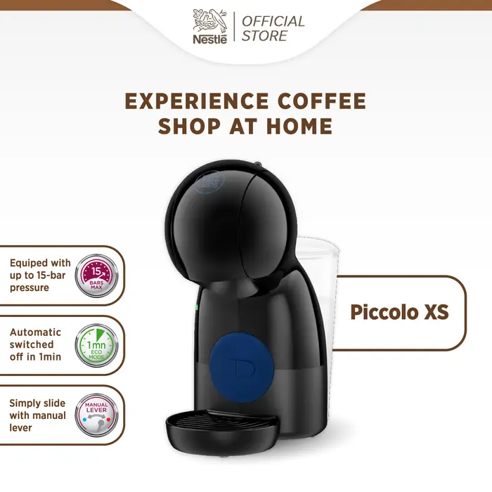 Gambar Piccolo XS Machine by NESCAFE DOLCE GUSTO - piccolo dari DOLCEGUSTOID Kota Tangerang 4 Tokopedia