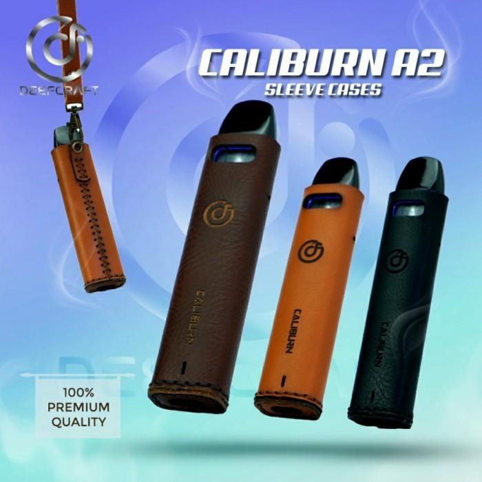 Jual Lanyard Leather | Tali Gantungan Uwell Caliburn A2 Pod Kit - Brown -  Kota Bandar Lampung - Riknic Vapor