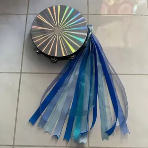 Rumbai Tamborin Rumbai Aksesoris Tari Pita Tassel Tamborin