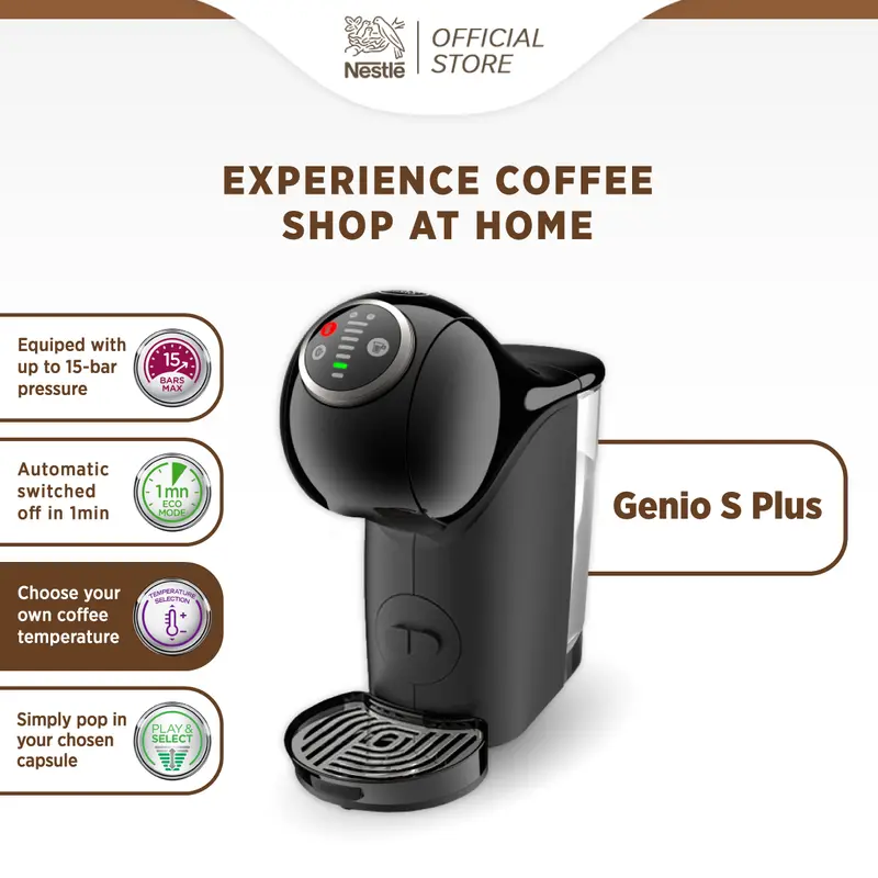 Genio S+ Machine by NESCAFE DOLCE GUSTO 1