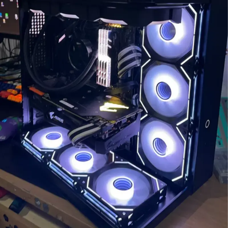 Interstellar V2 ARGB FAN 12cm Cableless (Mirip LianLi SL-INFINITY) 2