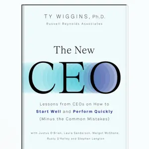 Buku The New CEO: Lessons from CEOs on How to Start Well and Perform Quickly