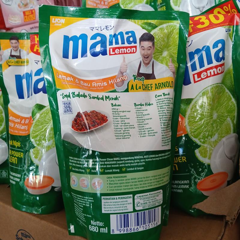 Mama lemon 680ml jeruk nipis 4