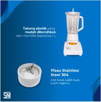 Gambar Miyako BL-101 PL Blender Kapasitas 1 Liter dari utamamegaelectric Kota Tangerang Selatan 4 Tokopedia