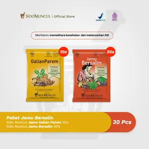 Paket Jamu Bersalin - Sido Muncul Galian Parem 10s + Jamu Bersalin 20s
