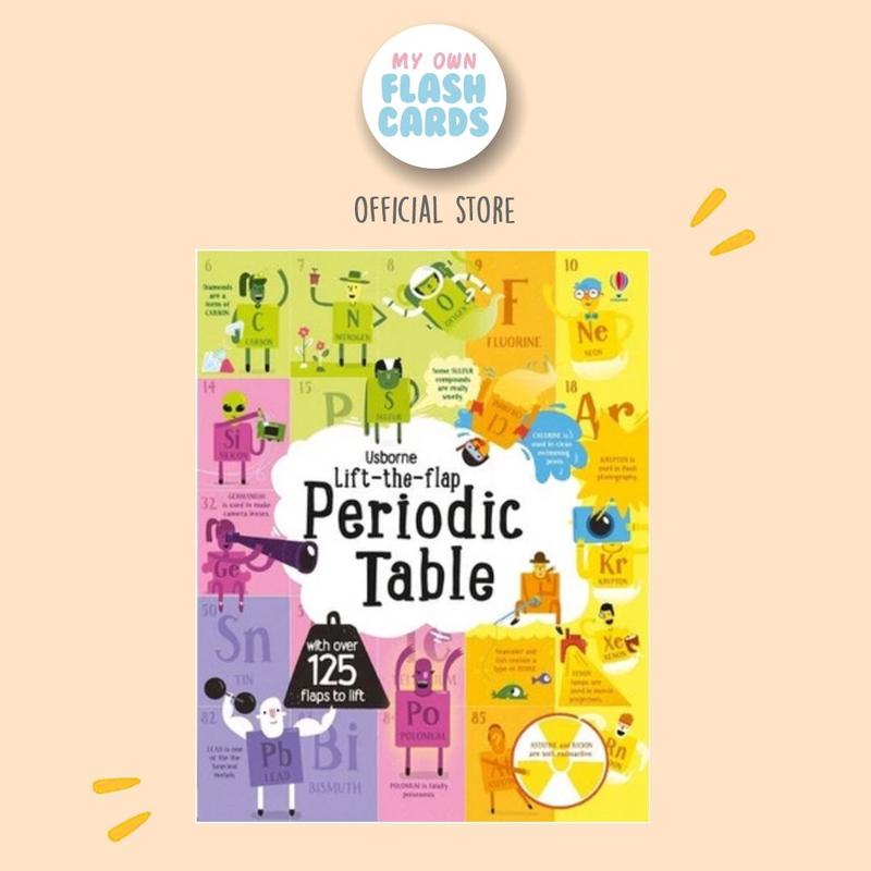 Periodic Table Buku Import Lift the Flap Board Education Edukasi - Shop ...