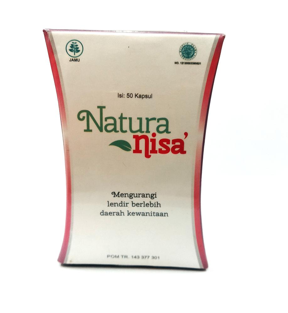 Natura Nisa Naturafit - Kapsul Keputihan Wanita - 50 Kapsul