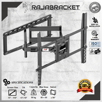 Gambar Bracket TV Swivel 50 55 60 65 70 75 80 85 90 95 100 105 110 inch, Full Motions Universal TV LCD dan LED - 55" - 85" dari Raja Bracket Indonesia Kota Tangerang Selatan 1 Tokopedia